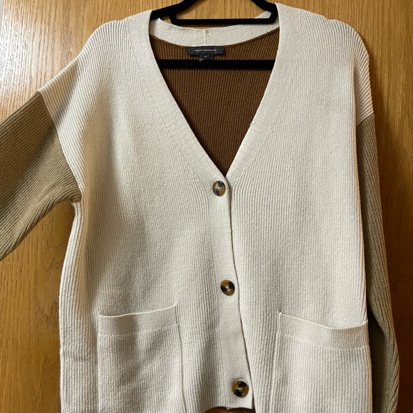 Block colour cardigan - Picture 1 of 2